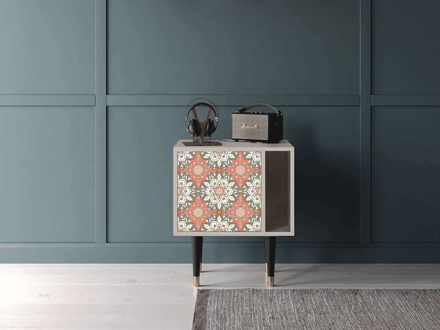 Table de nuit - 57х69х48 cm - S2 - Peach Grove, Sable