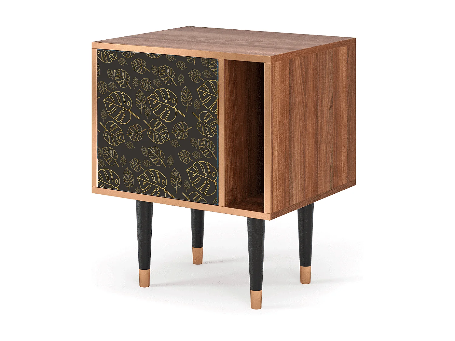 Table de nuit - 57х69х48 cm - S2 - Fall Of The Leaves, Noyer