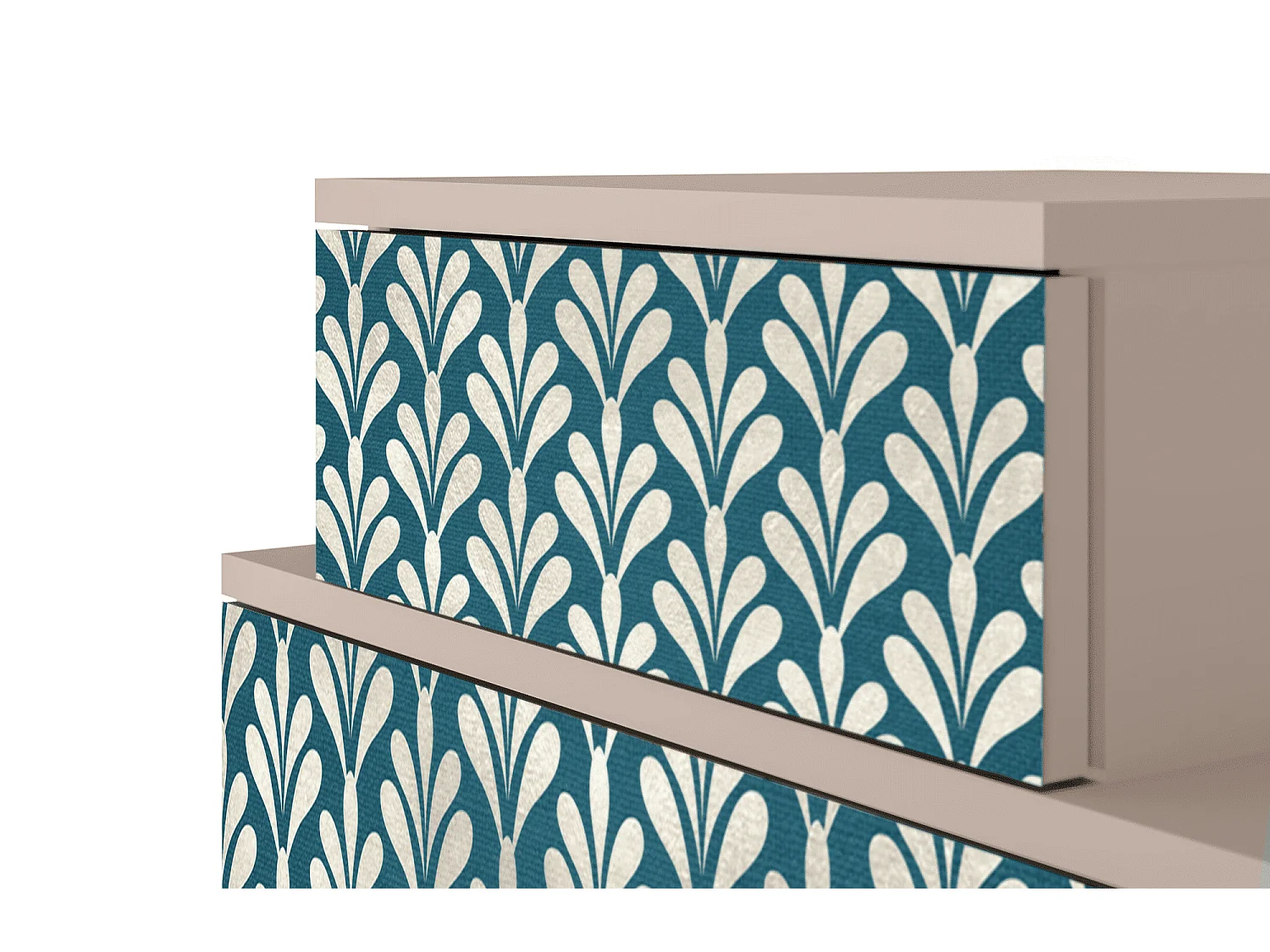 Criado-mudo - 58х58х41 cm - NS1 - Milky Tears, Latte