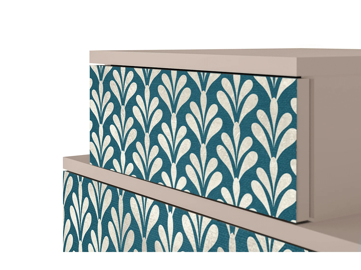 Criado-mudo - 58х58х41 cm - NS1 - Milky Tears, Latte