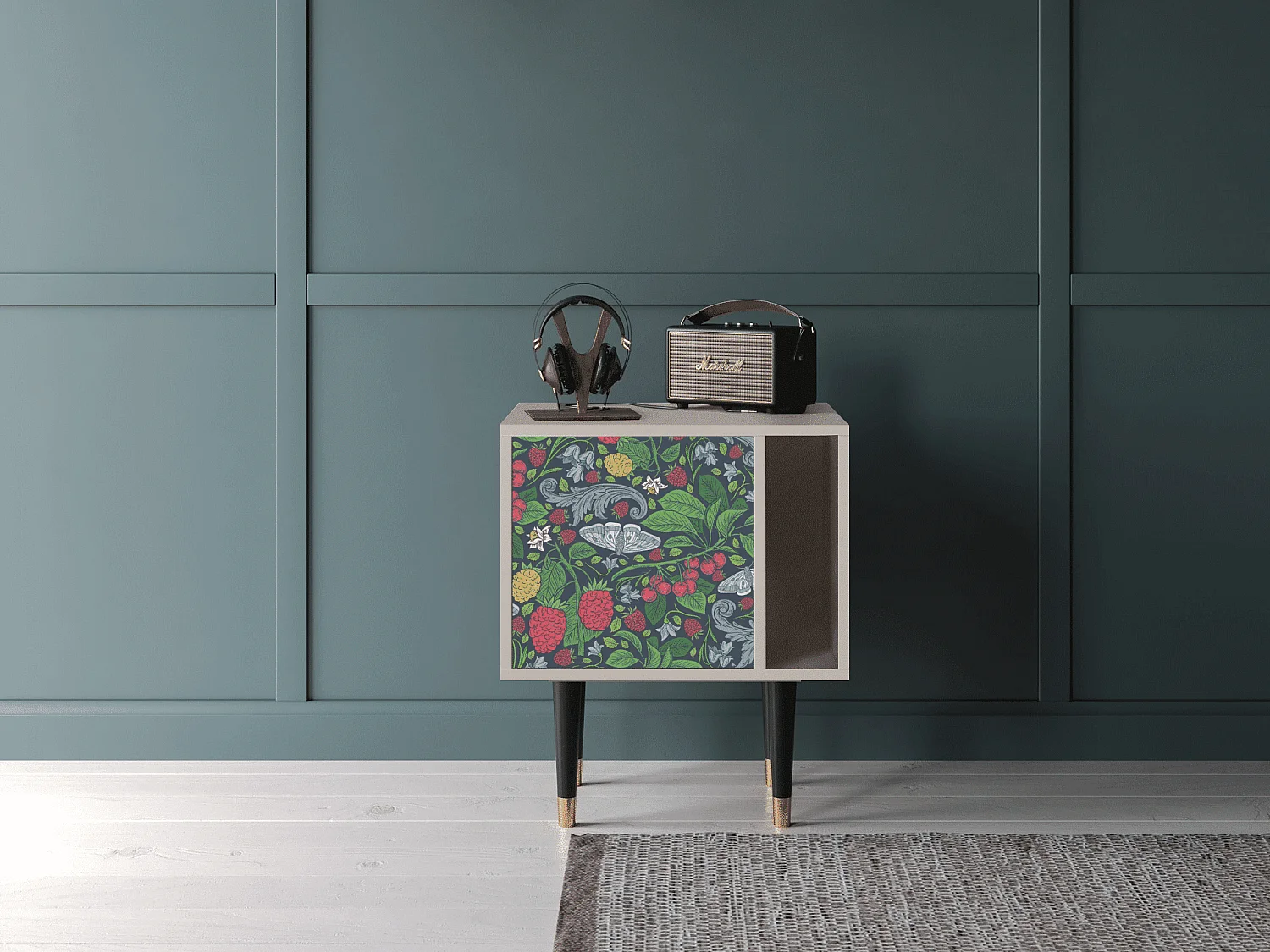 Nachtkastje - 57х69х48 cm - S2 - Alice in Wonderland, Zand