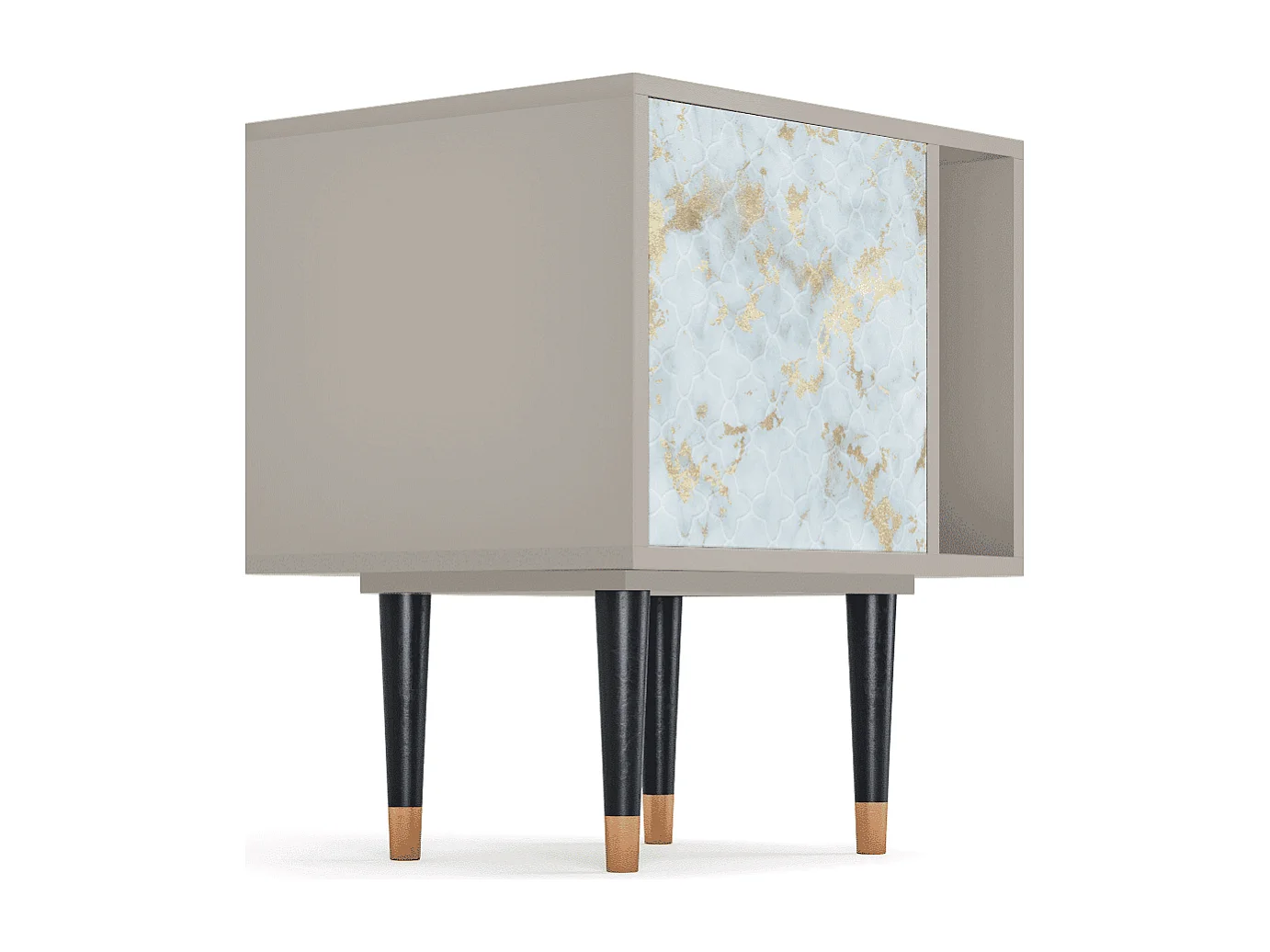 Nachtkastje - 57х69х48 cm - S2 - Golden Waves, Zand