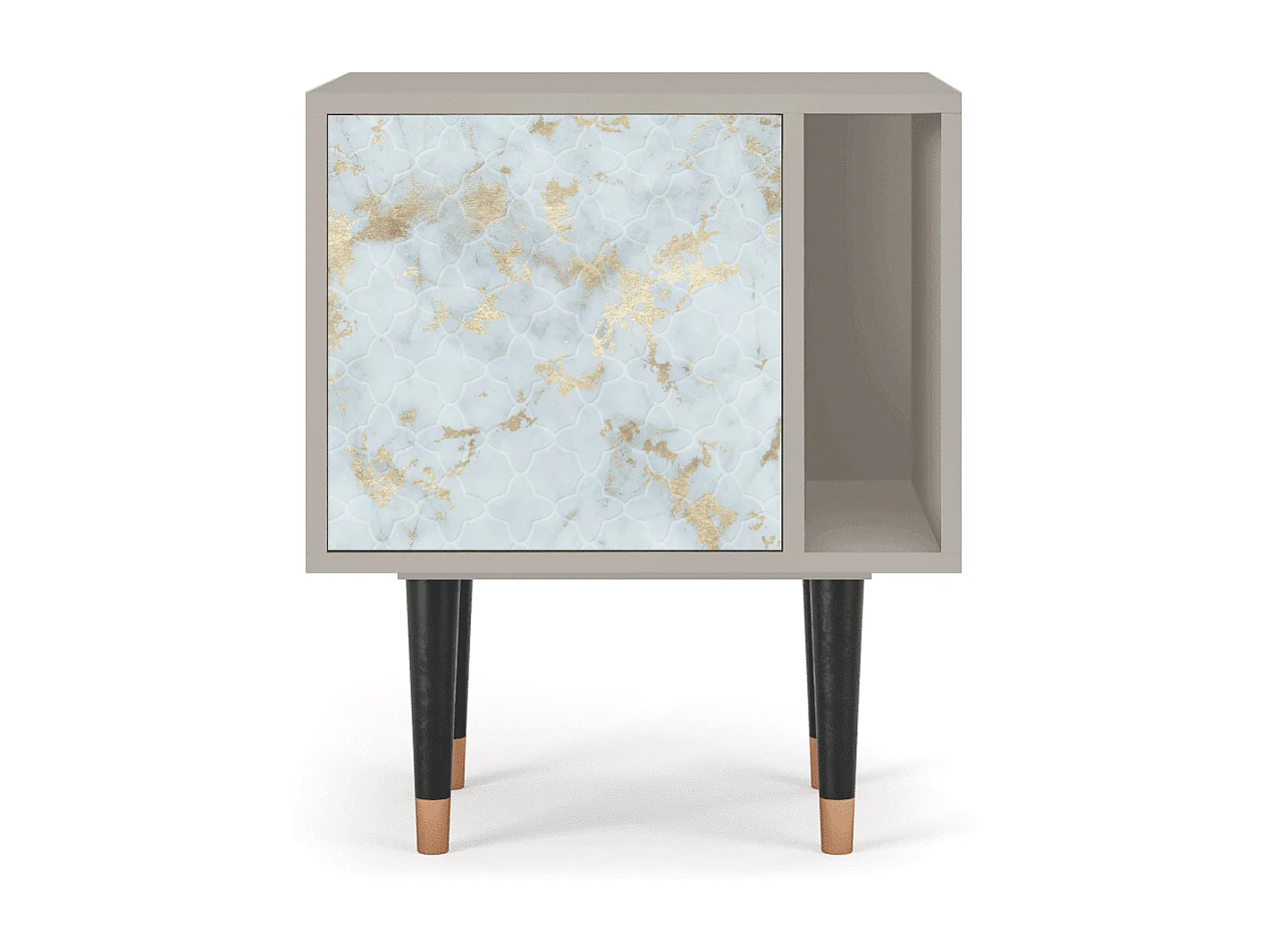 Table de nuit - 57х69х48 cm - S2 - Golden Waves, Sable