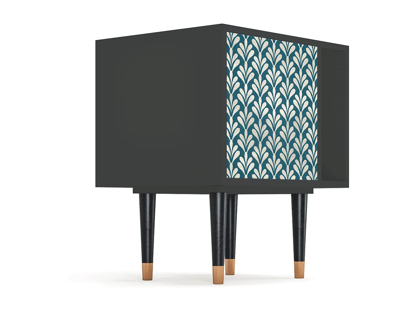 Table de nuit - 57х69х48 cm - S2 - Milky Tears, Anthracite