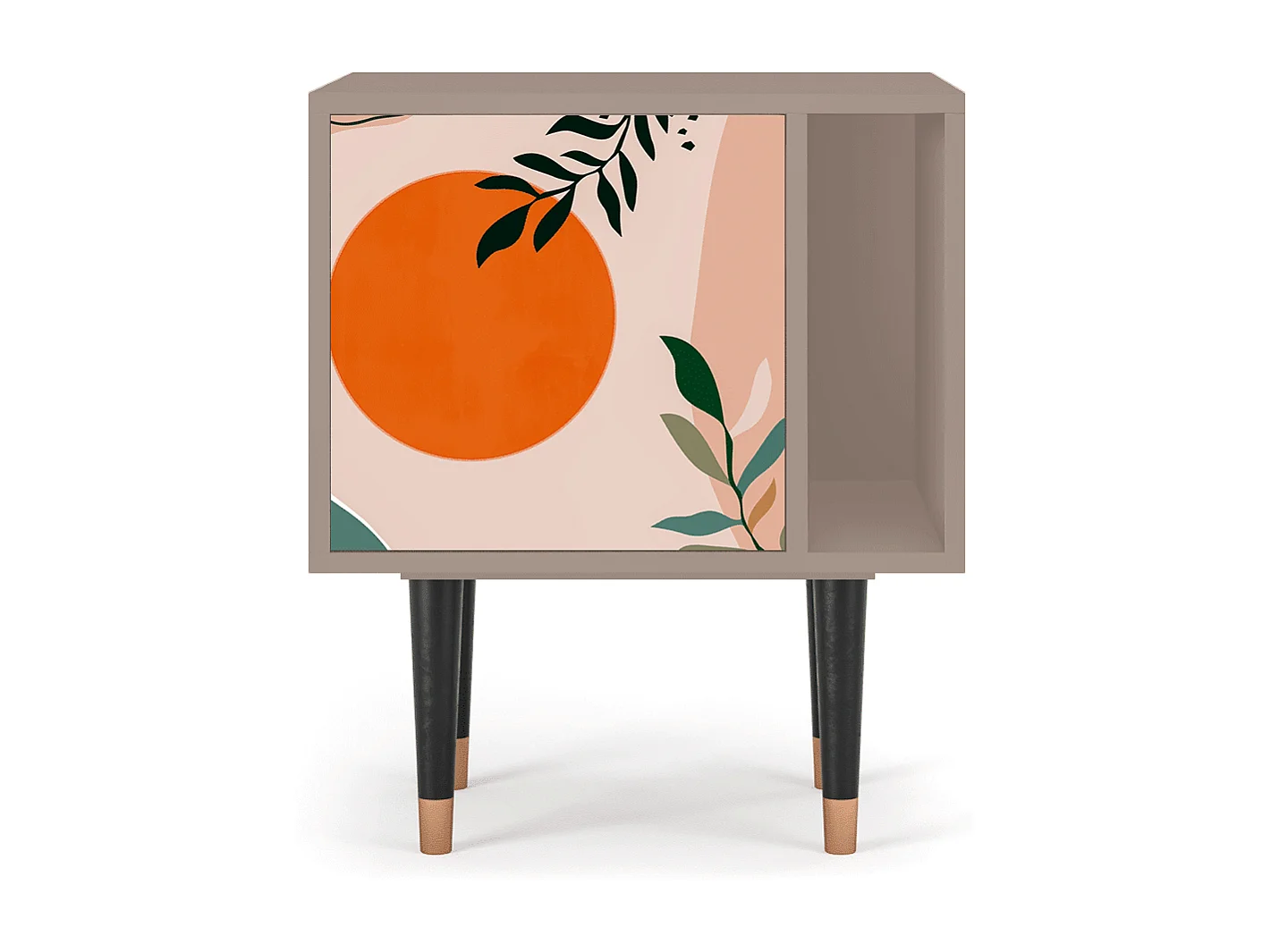 Nachtkastje - 57х69х48 cm - S2 - Artwork, Latte