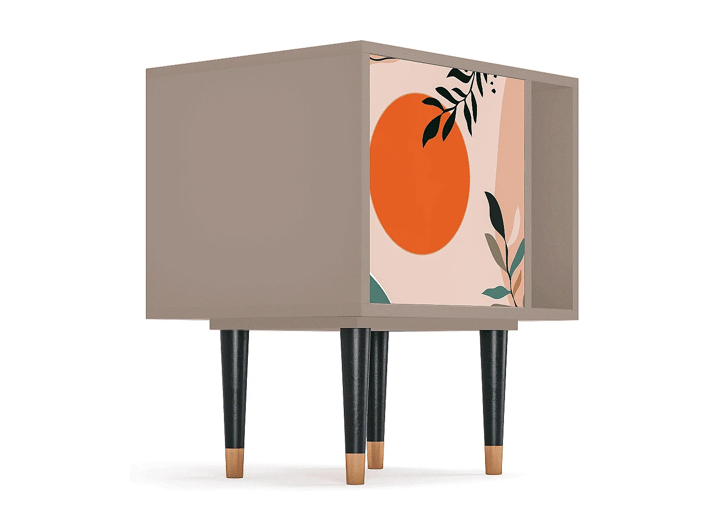 Nachtkastje - 57х69х48 cm - S2 - Artwork, Latte