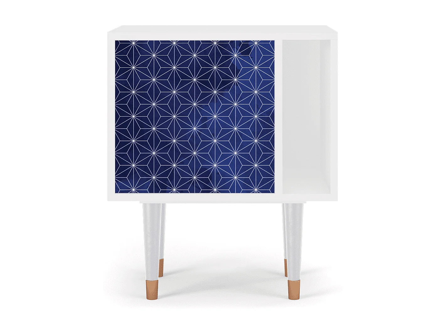 Table de nuit - 57х69х48 cm - S2 - Milky Way, Blanc