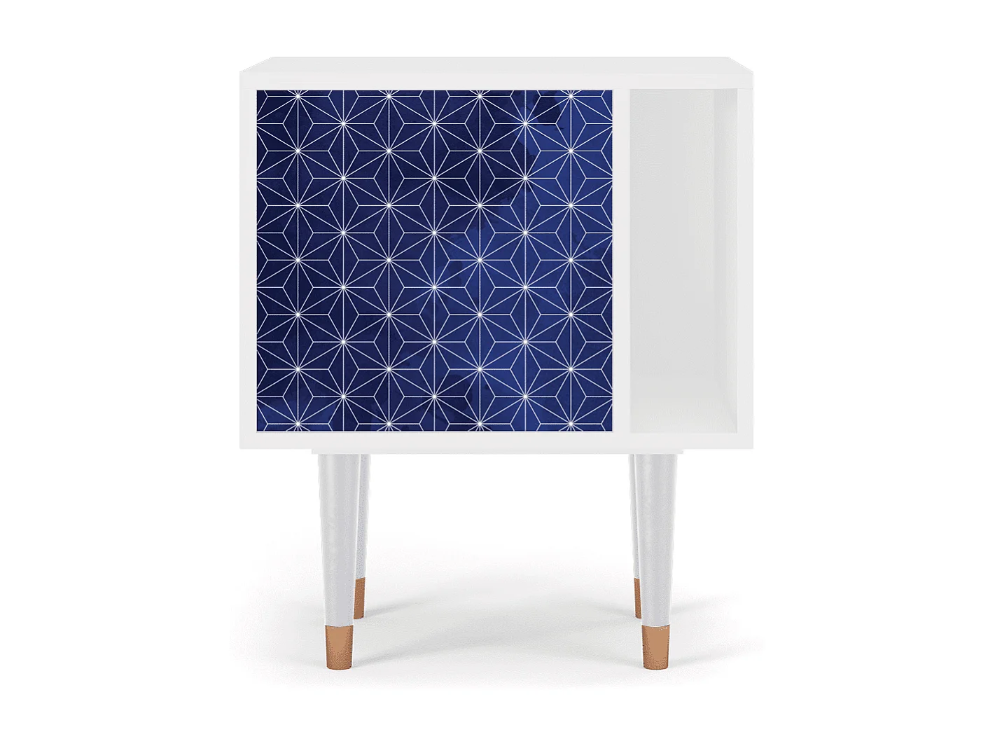 Table de nuit - 57х69х48 cm - S2 - Milky Way, Blanc