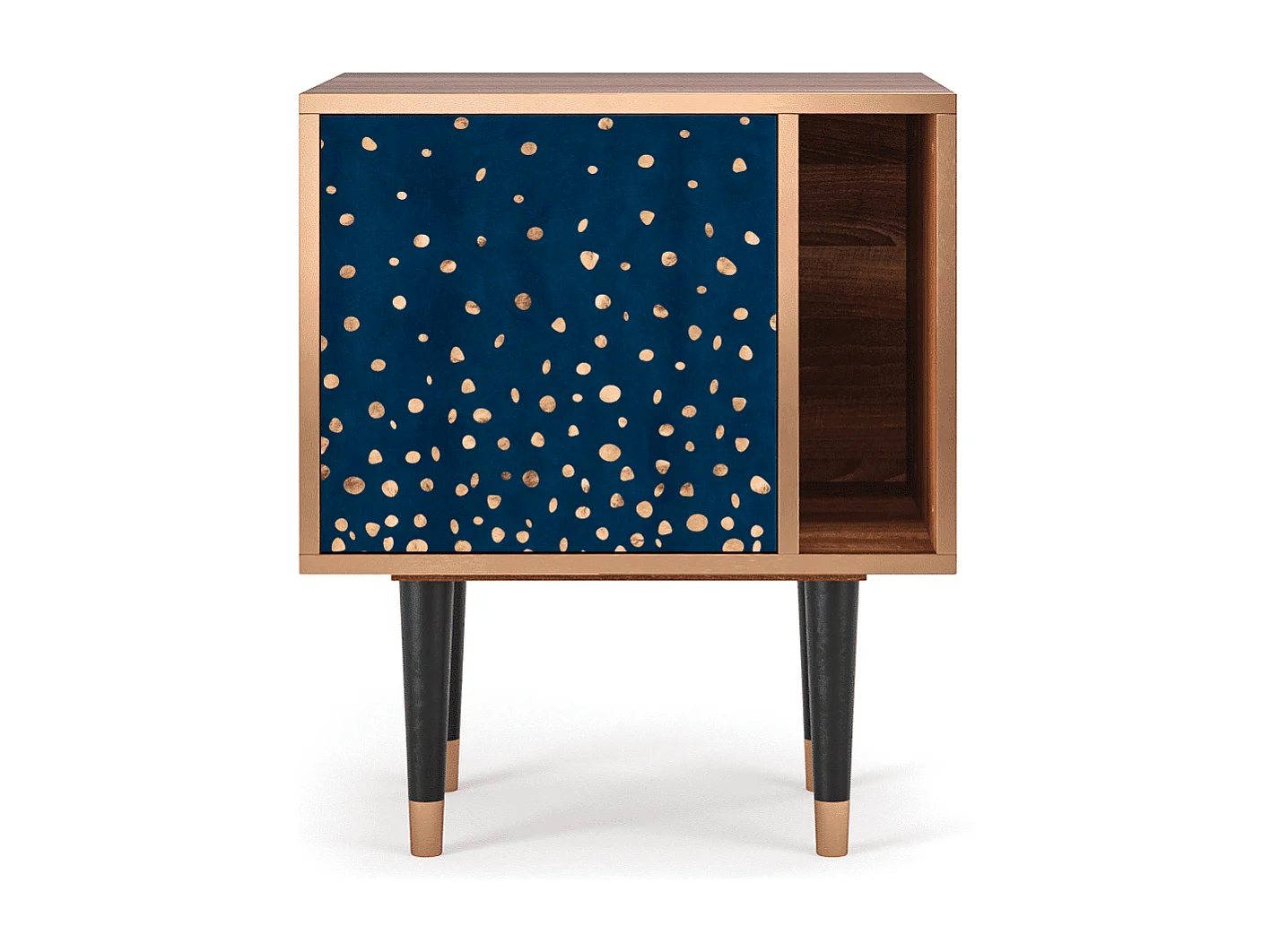 Table de nuit - 57х69х48 cm - S2 - Night Skies, Noyer