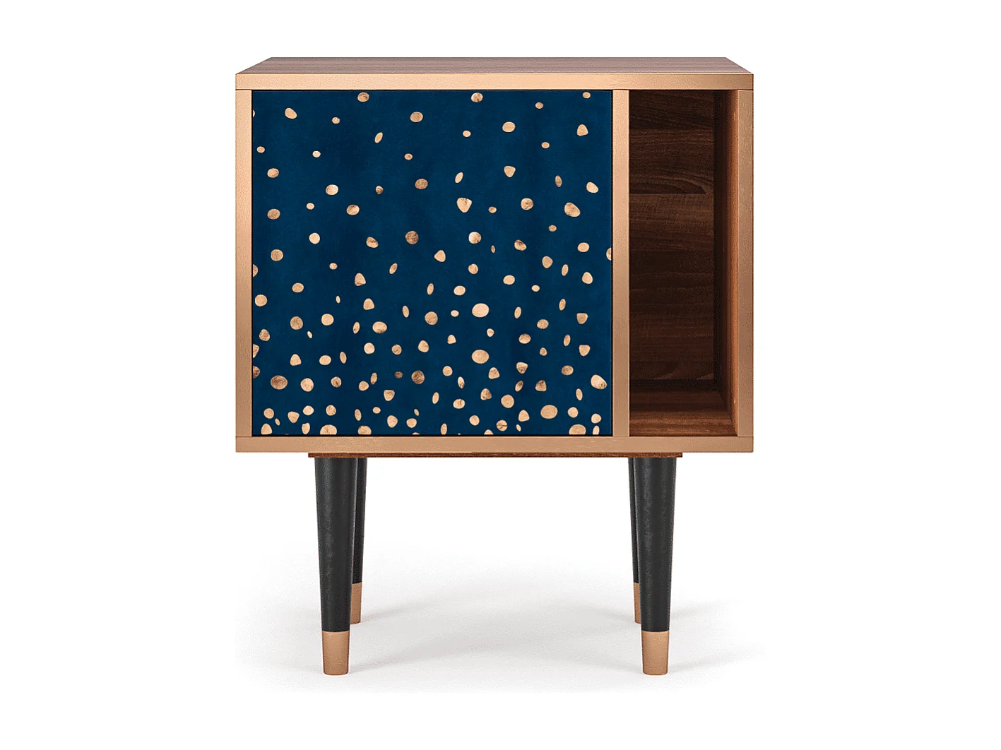 Table de nuit - 57х69х48 cm - S2 - Night Skies, Noyer