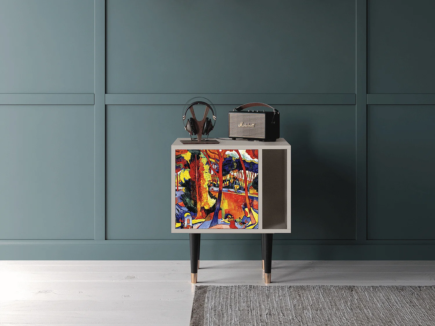 Comodino - 57х69х48 cm - S2 - The Turning Road, Sabbia