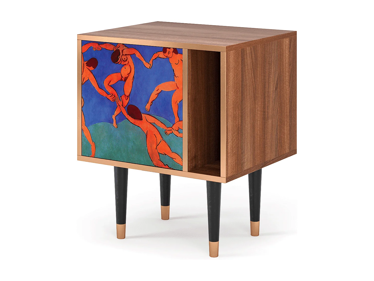 Table de nuit - 57х69х48 cm - S2 - The Dance by Matisse , Noyer