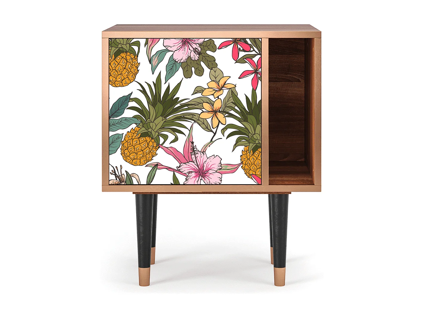 Table de nuit - 57х69х48 cm - S2 - Estival Fruit, Noyer