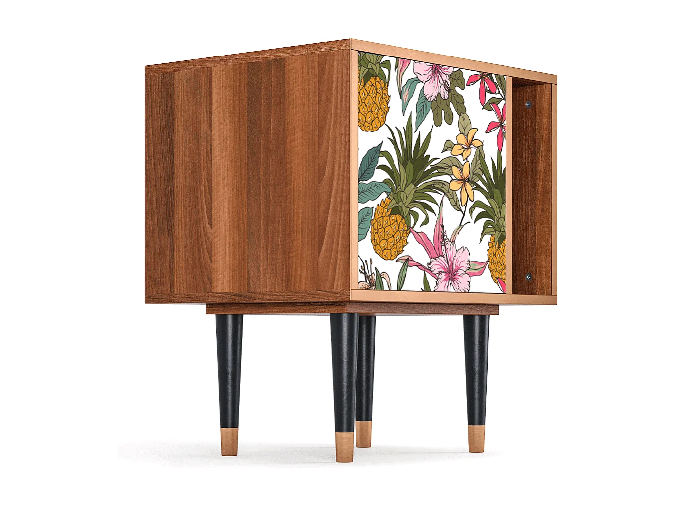 Stolik nocny - 57х69х48 cm - S2 - Estival Fruit, Orzech