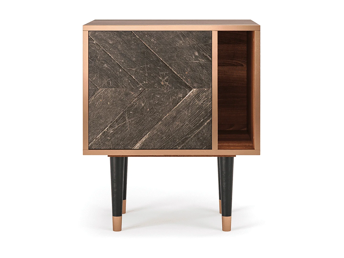 Table de nuit - 57х69х48 cm - S2 - Wise Tree, Noyer