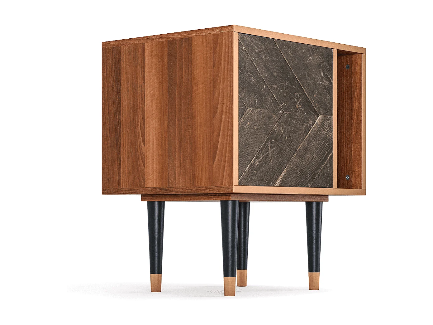 Table de nuit - 57х69х48 cm - S2 - Wise Tree, Noyer