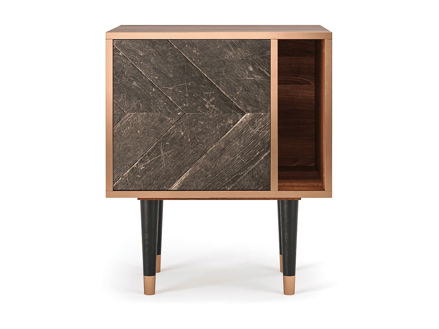 Comodino - 57х69х48 cm - S2 - Wise Tree, Noce