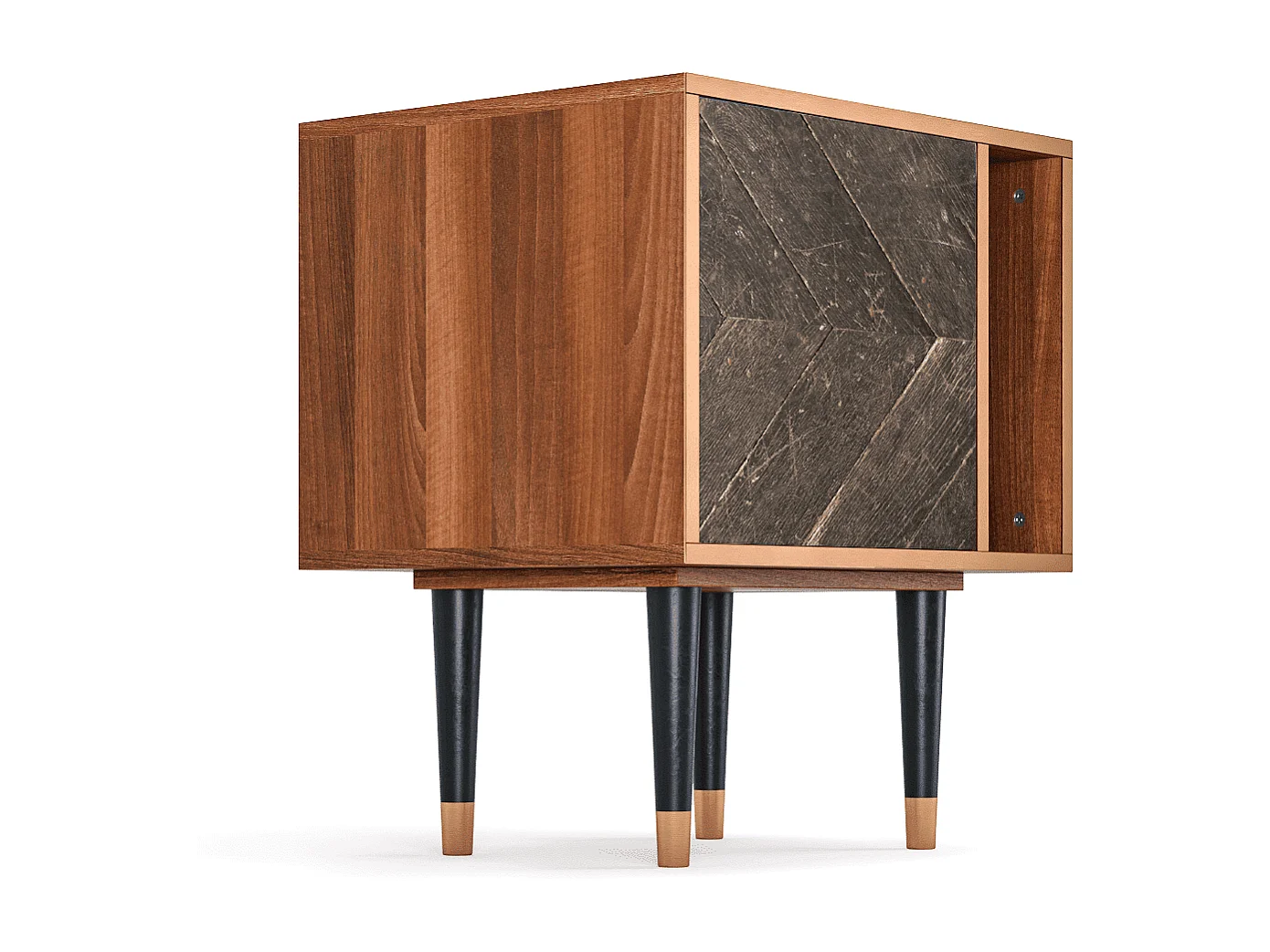 Comodino - 57х69х48 cm - S2 - Wise Tree, Noce