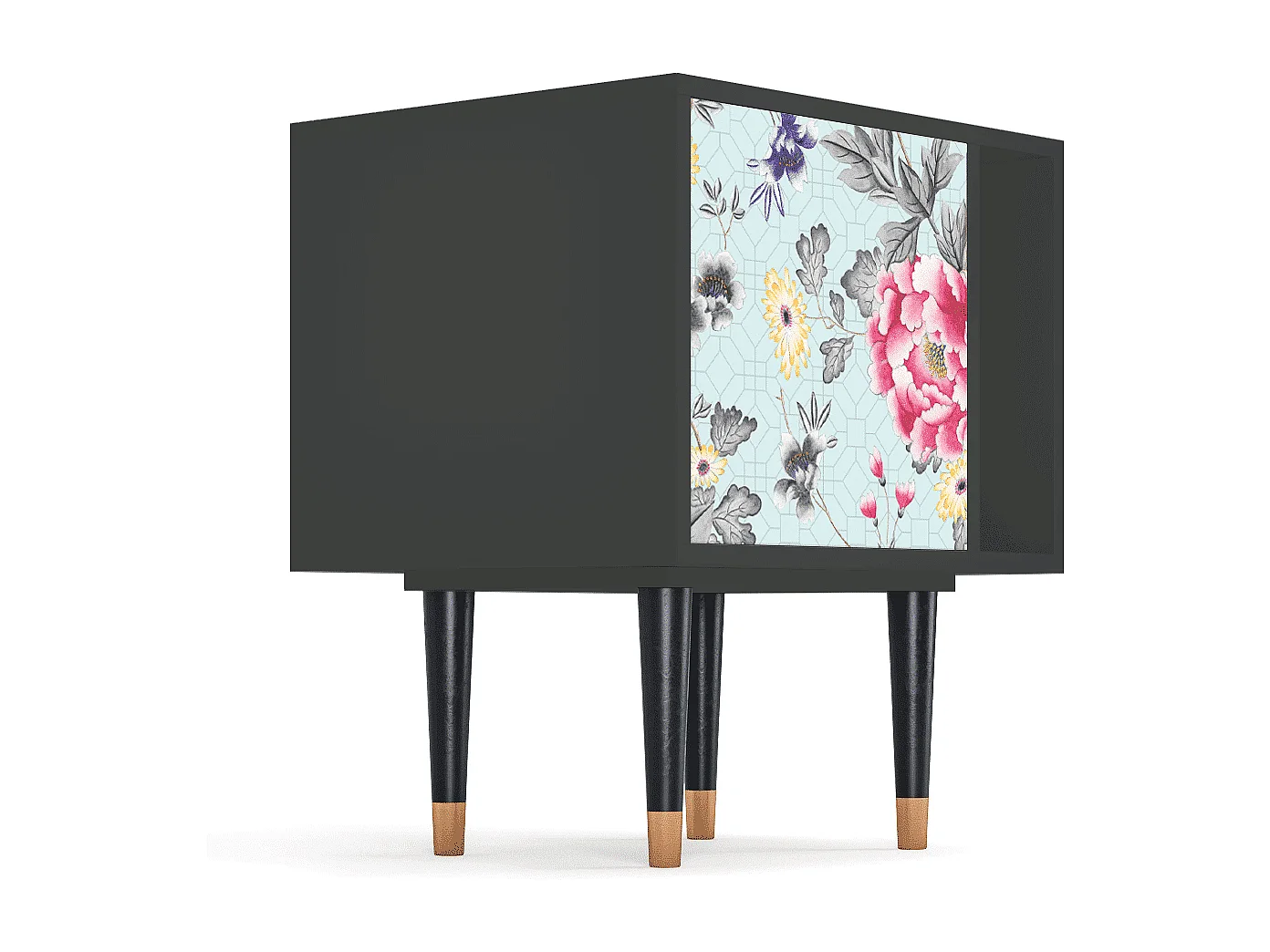 Table de nuit - 57х69х48 cm - S2 - Sky Garden, Anthracite