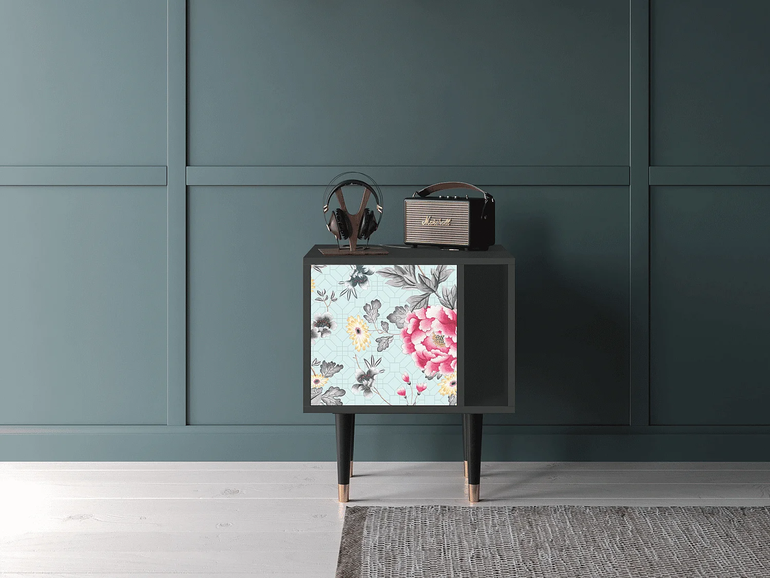 Comodino - 57х69х48 cm - S2 - Sky Garden, Antracite