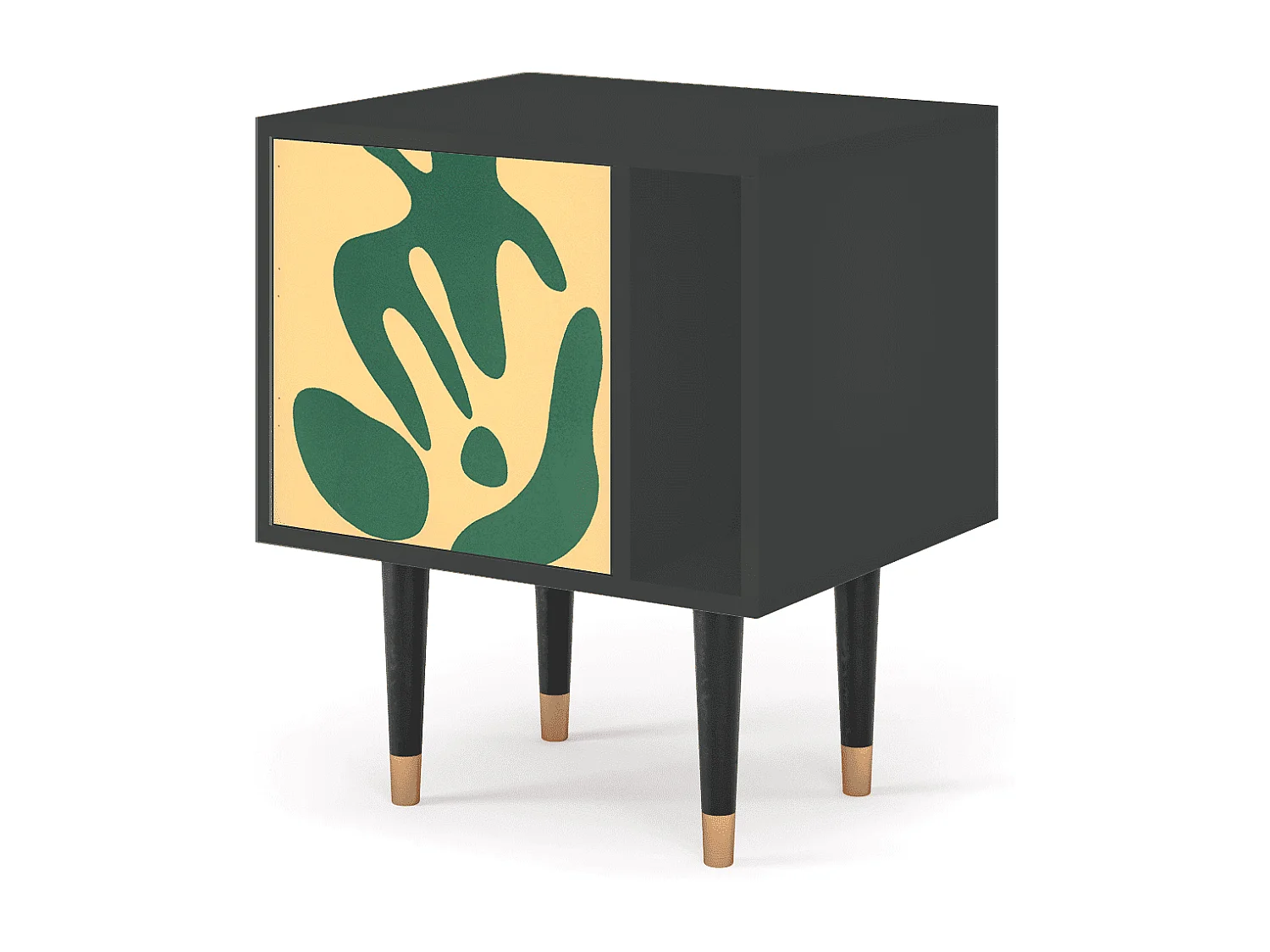 Stolik nocny - 57х69х48 cm - S2 - Constellations by Arp, Antracyt