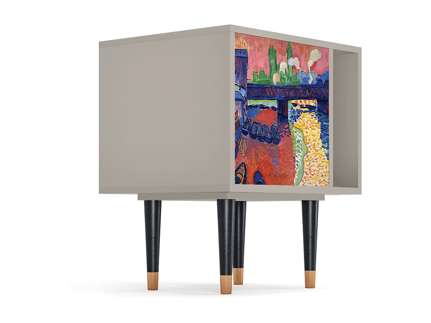 Nachtkastje - 57х69х48 cm - S2 - Charing Cross Bridge, Zand