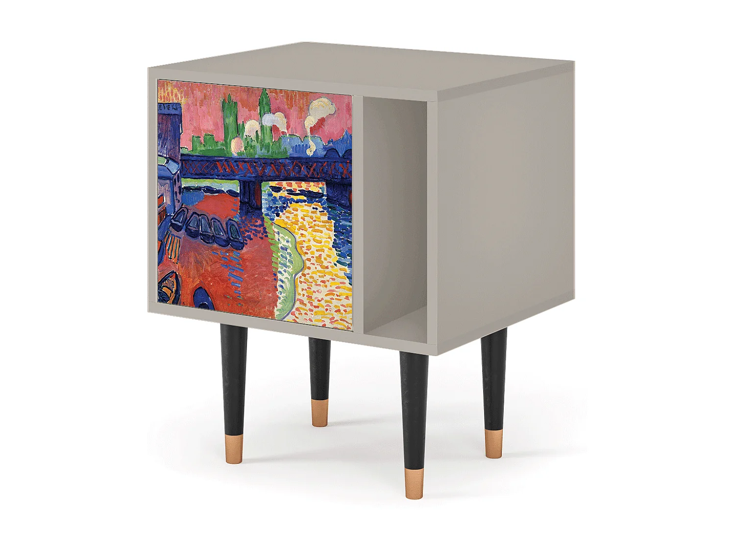 Table de nuit - 57х69х48 cm - S2 - Charing Cross Bridge, Sable