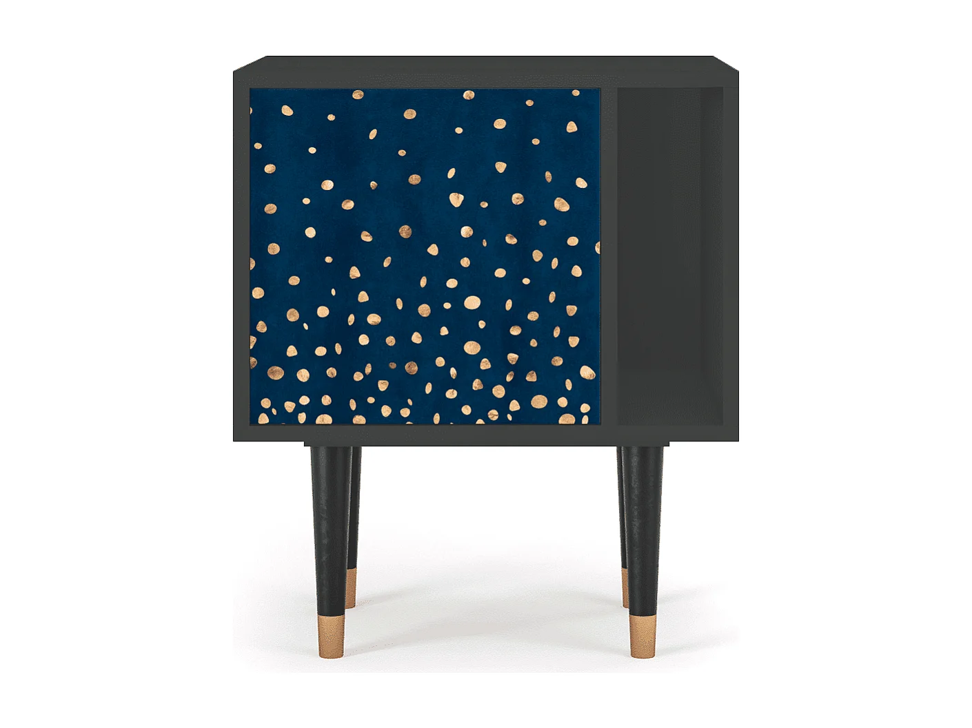 Table de nuit - 57х69х48 cm - S2 - Night Skies, Anthracite