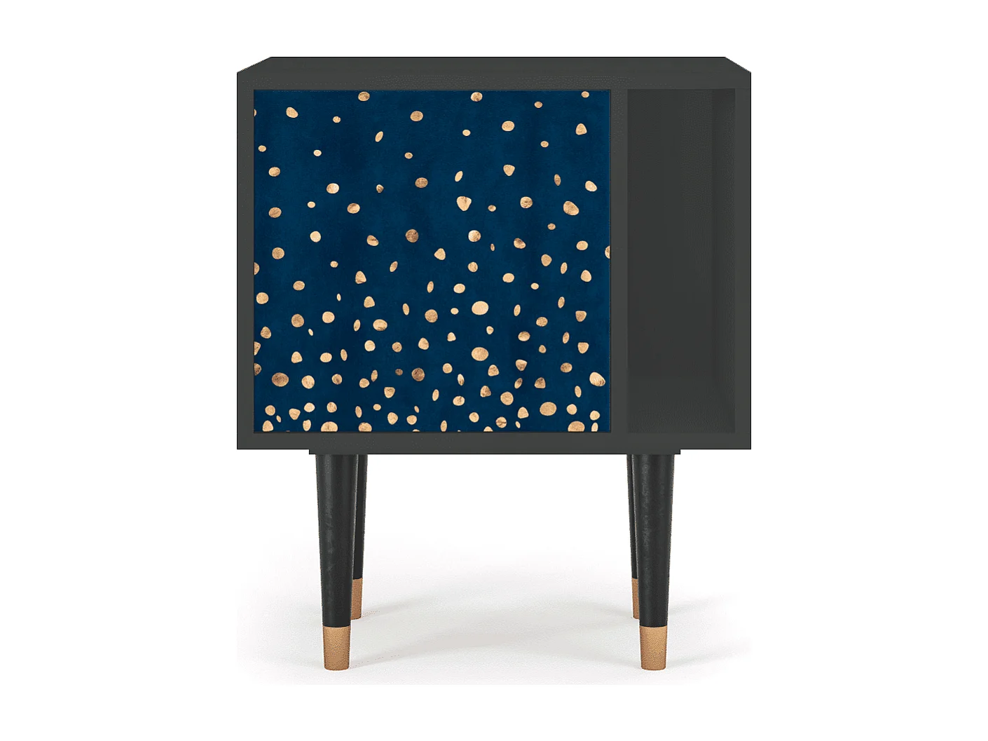 Table de nuit - 57х69х48 cm - S2 - Night Skies, Anthracite
