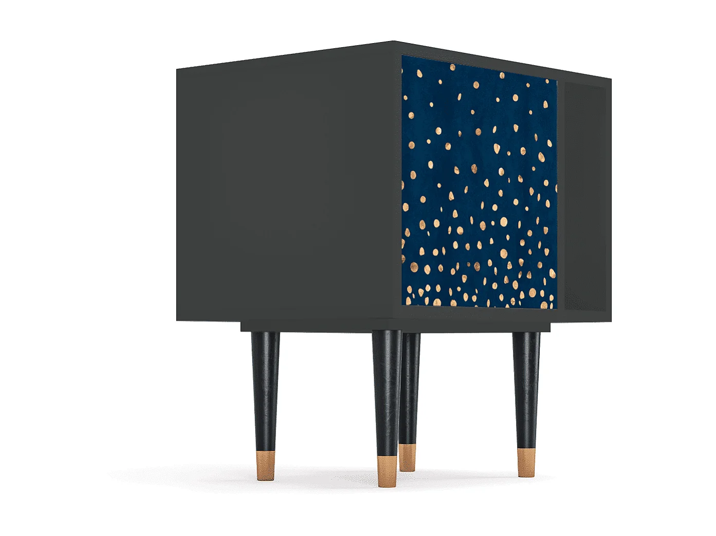 Table de nuit - 57х69х48 cm - S2 - Night Skies, Anthracite