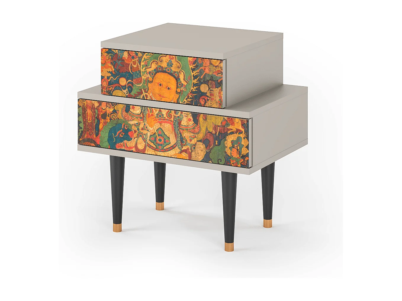 Mesita de noche - 58х58х41 cm - NS1 - God by Vaisravana , Arena