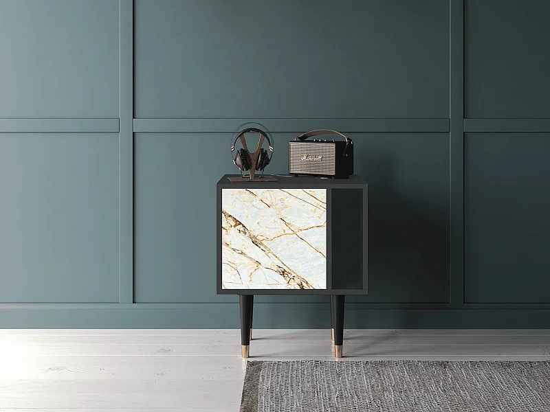 Criado-mudo - 57х69х48 cm - S2 - Areiay Marble, Antracite