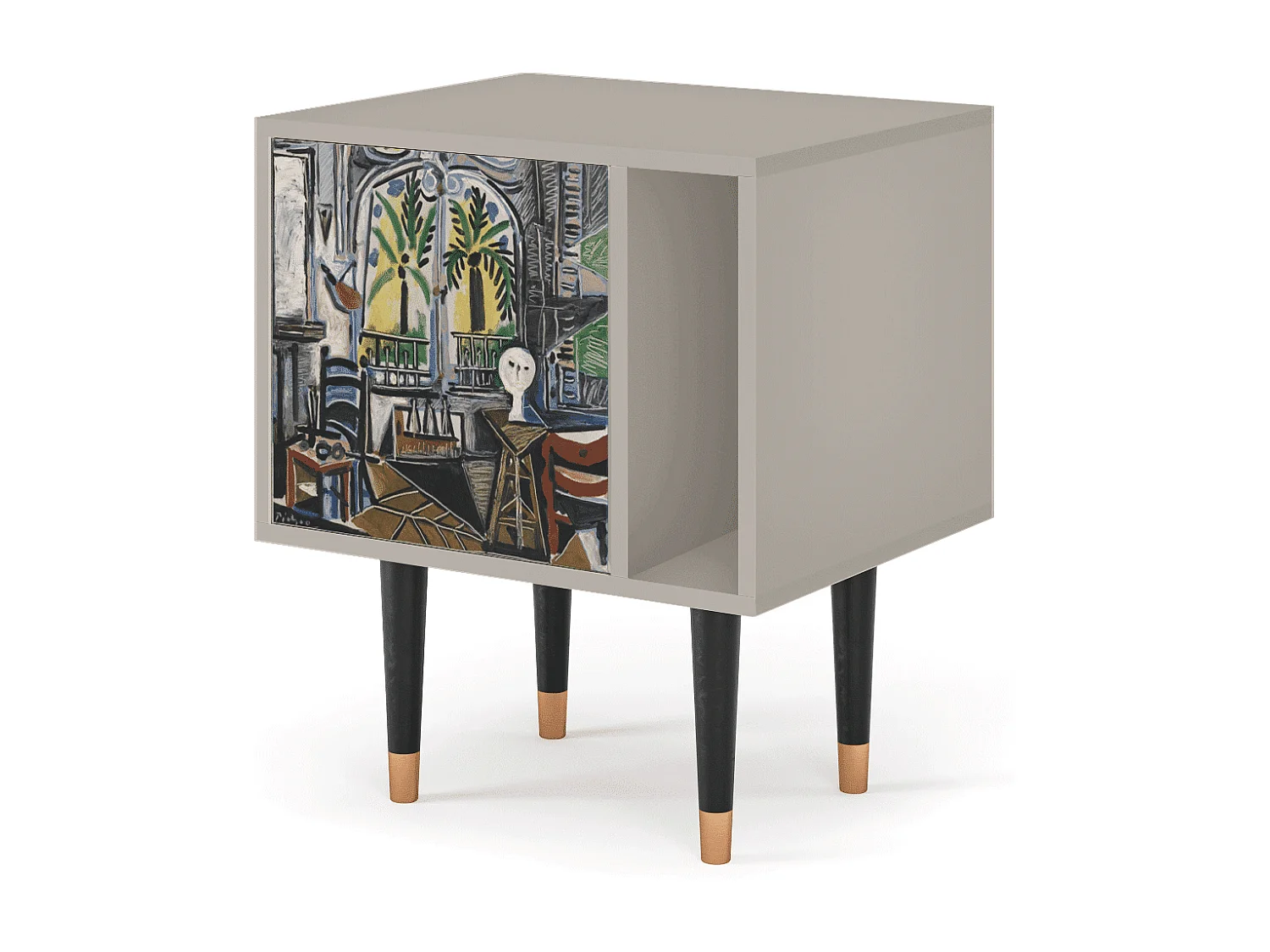 Table de nuit - 57х69х48 cm - S2 - The Studio , Sable