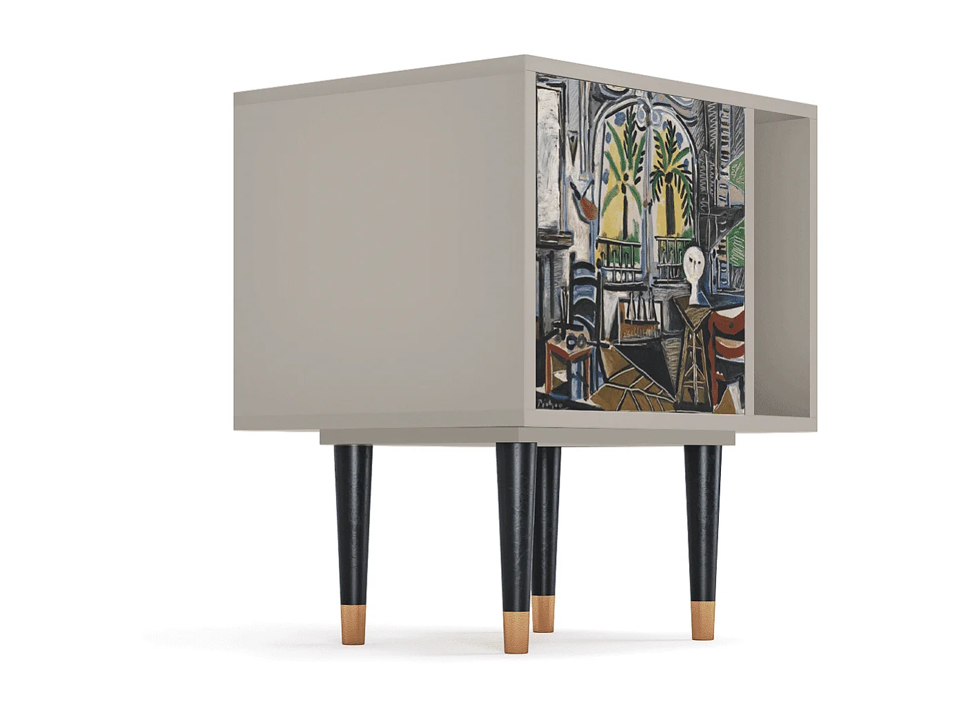 Table de nuit - 57х69х48 cm - S2 - The Studio , Sable