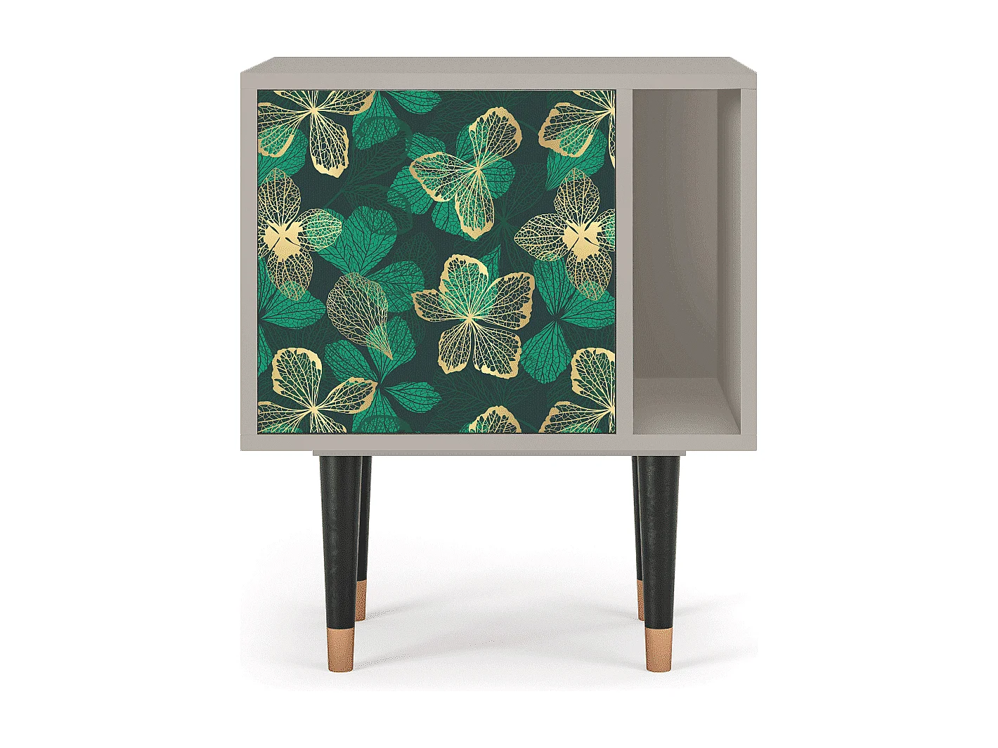 Table de nuit - 57х69х48 cm - S2 - Green Flower, Sable