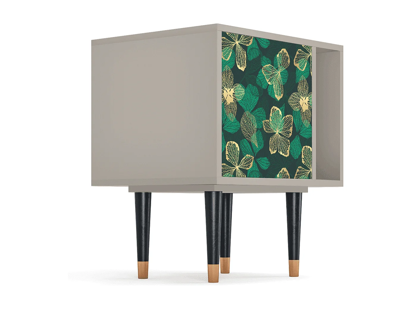 Table de nuit - 57х69х48 cm - S2 - Green Flower, Sable