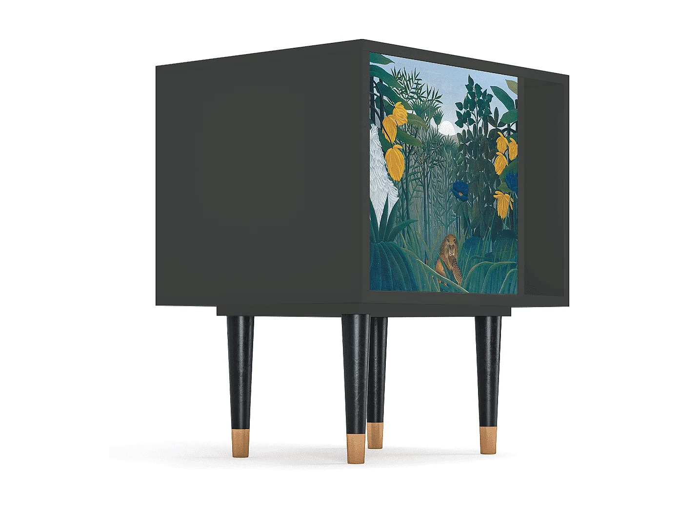 Table de nuit - 57х69х48 cm - S2 - The Repast of the Lion, Anthracite