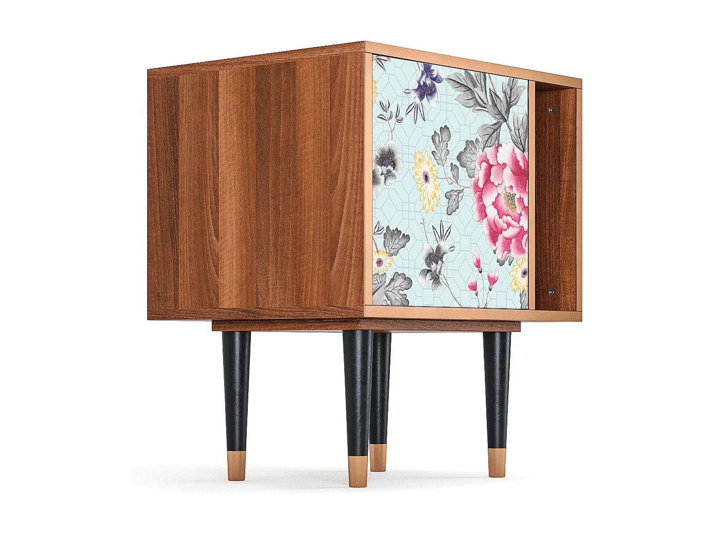 Table de nuit - 57х69х48 cm - S2 - Sky Garden, Noyer