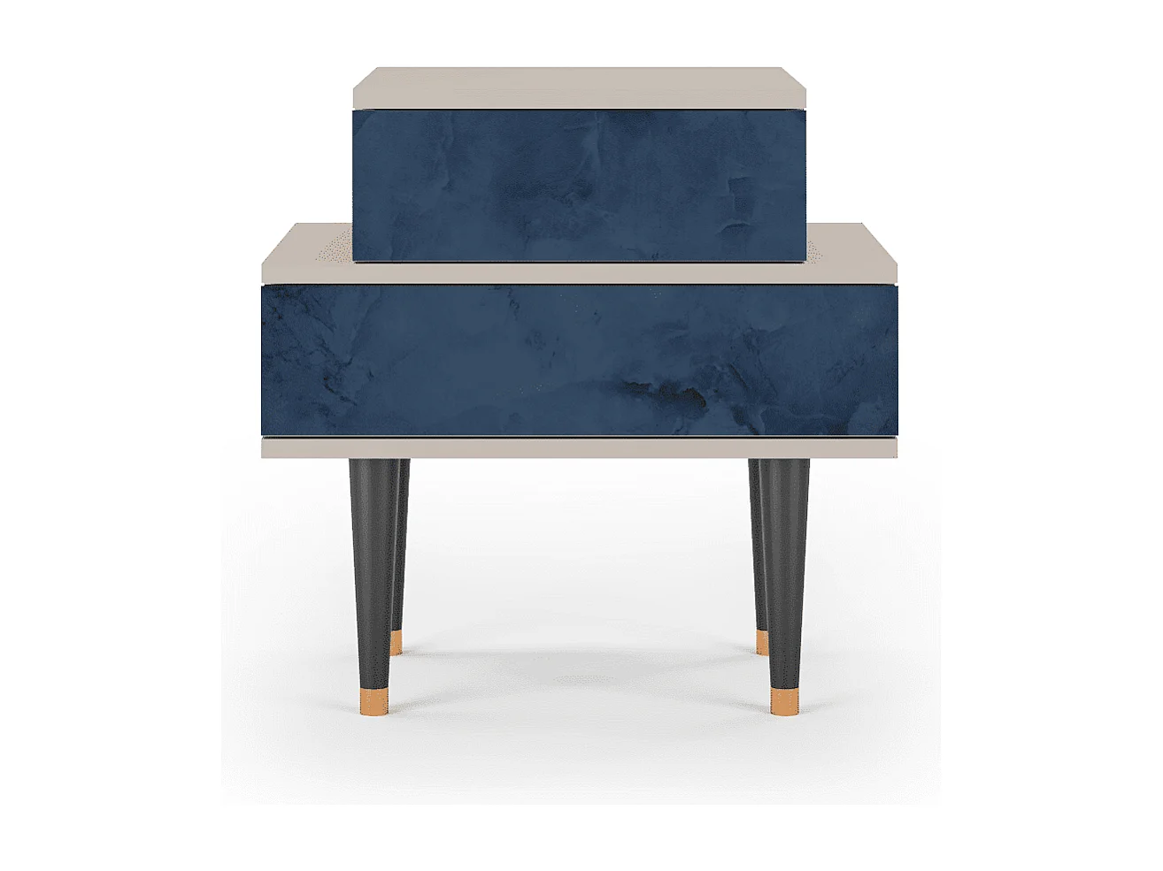 Comodino - 58х58х41 cm - NS1 - Endless Galaxi, Sabbia