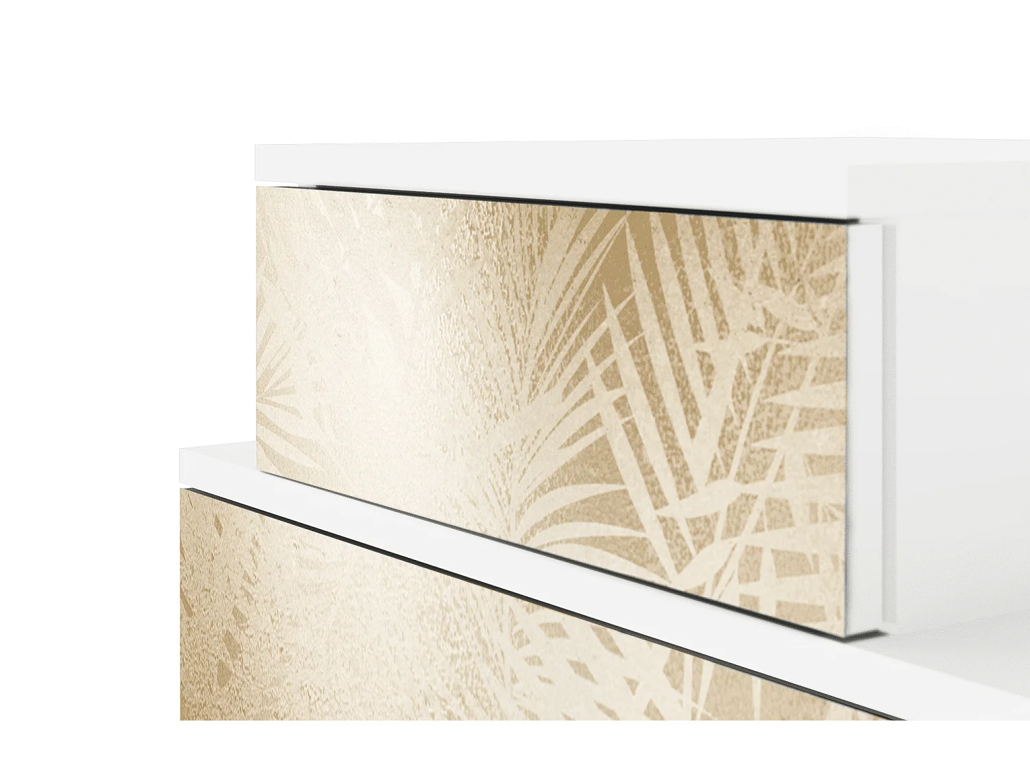 Criado-mudo - 58х58х41 cm - NS1 - Plant of the Dessert, Branco