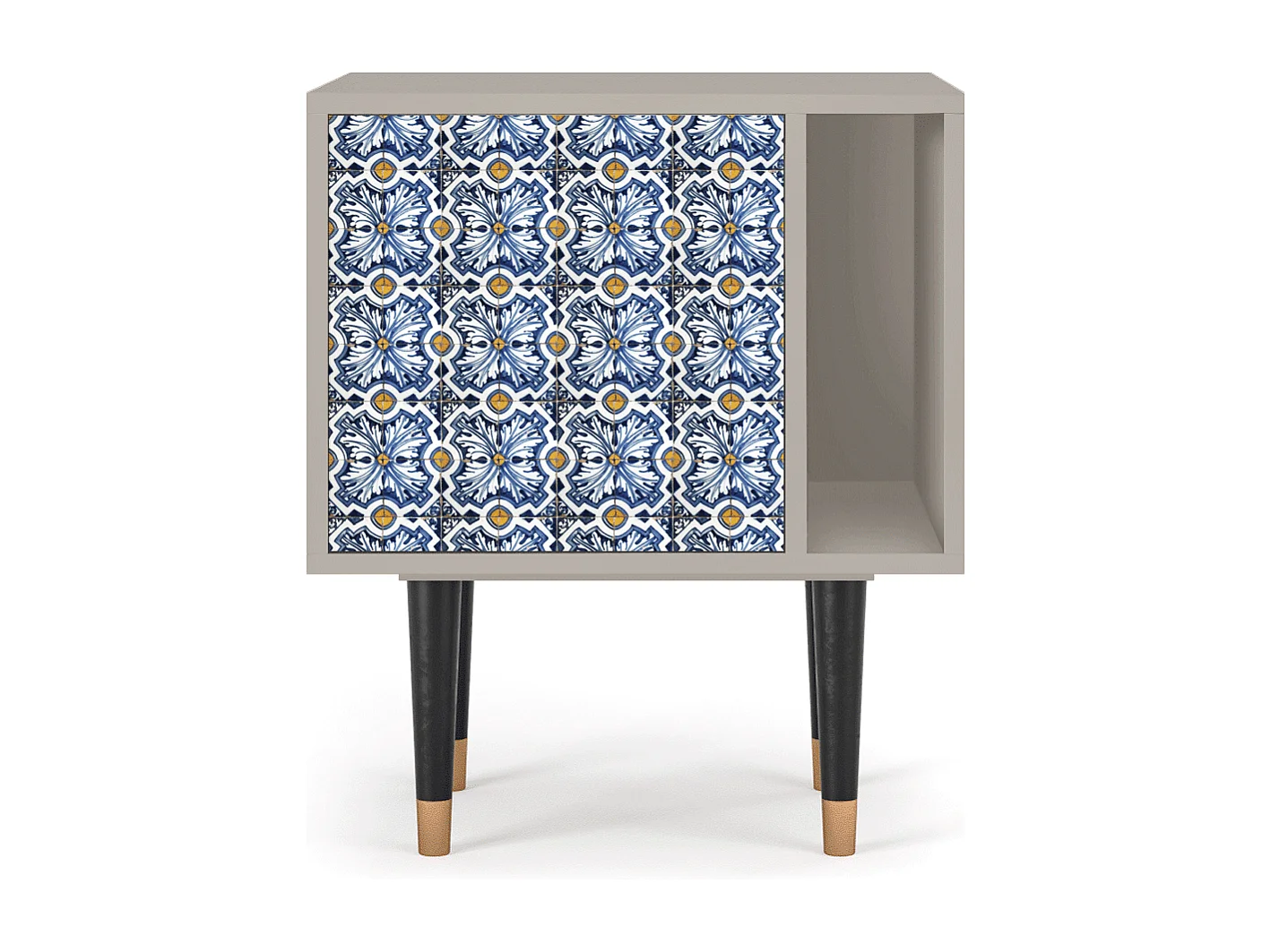 Table de nuit - 57х69х48 cm - S2 - Lovely Cornflowers, Sable