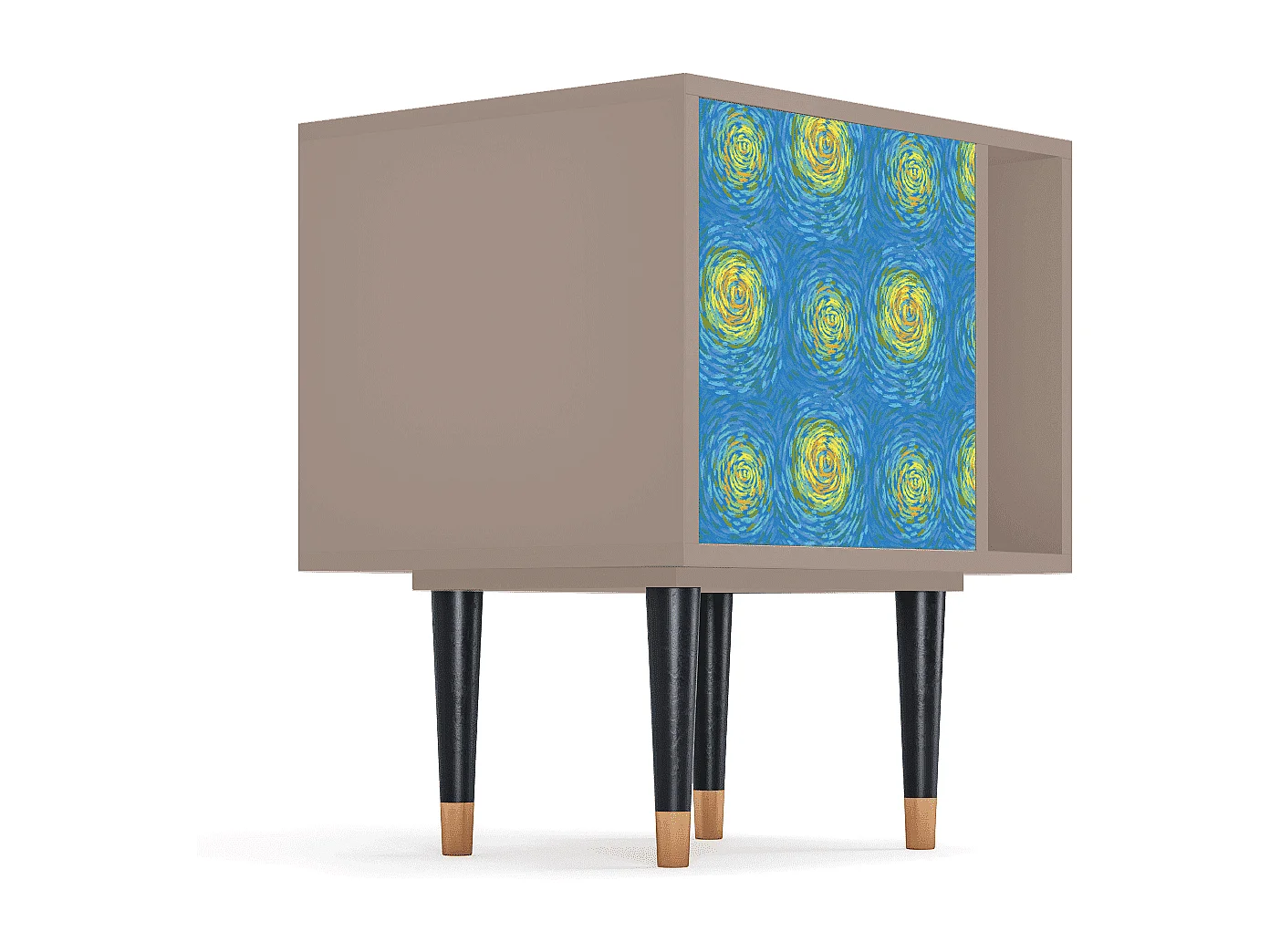 Nachtkastje - 57х69х48 cm - S2 - Van Gogh Lights, Latte