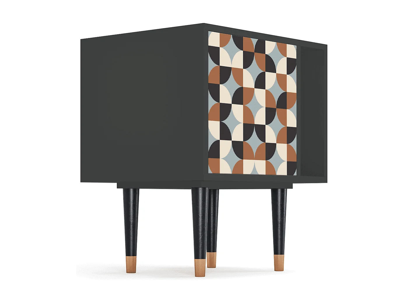 Table de nuit - 57х69х48 cm - S2 - Brown Sensation, Anthracite