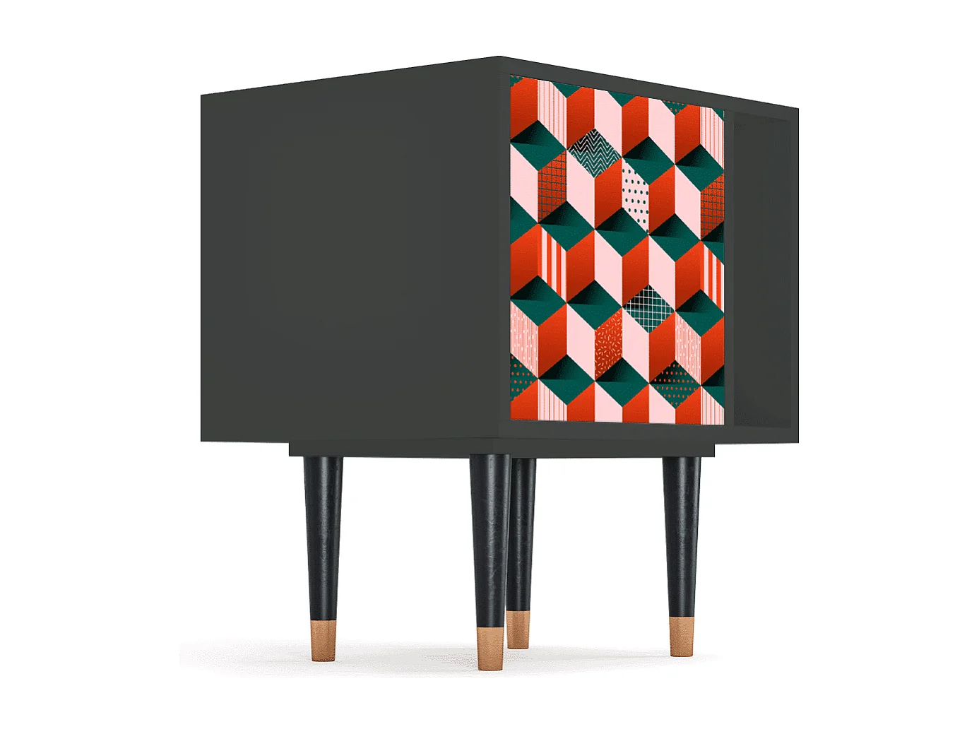 Table de nuit - 57х69х48 cm - S2 - Pepsi-Cola, Anthracite