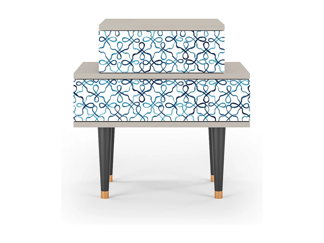 Comodino - 58х58х41 cm - NS1 - Marine Strings, Sabbia