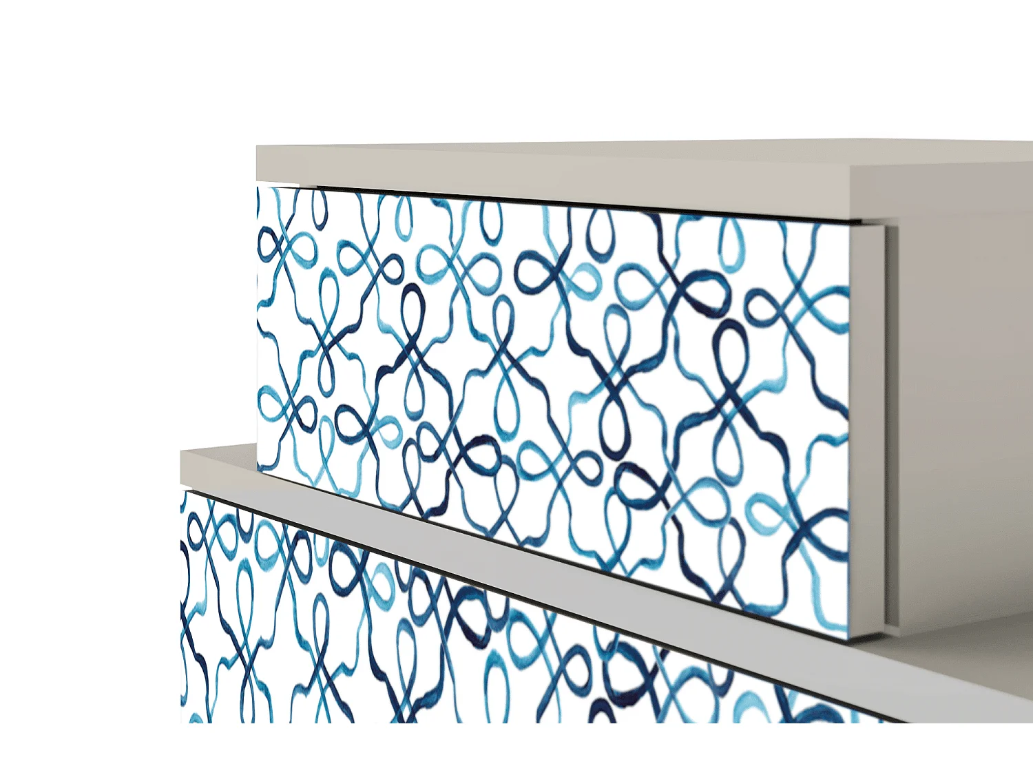 Comodino - 58х58х41 cm - NS1 - Marine Strings, Sabbia