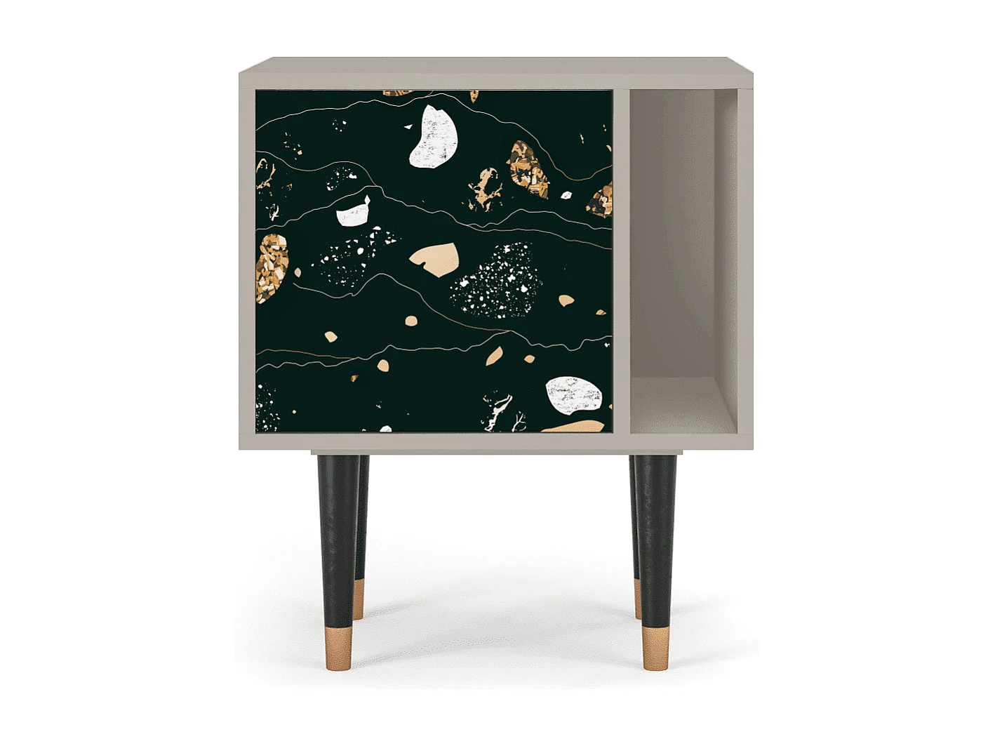 Table de nuit - 57х69х48 cm - S2 - Space Rocks, Sable