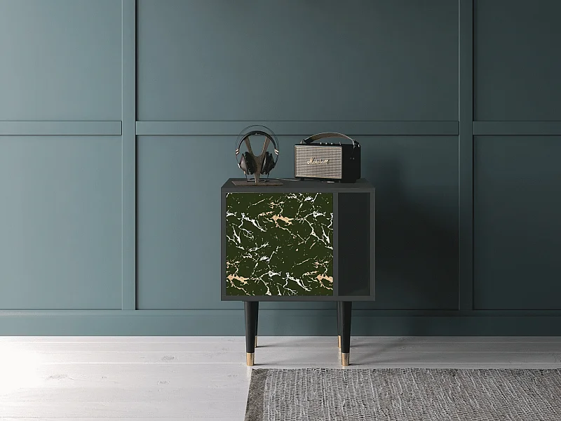 Stolik nocny - 57х69х48 cm - S2 - Amazon Forest, Antracyt