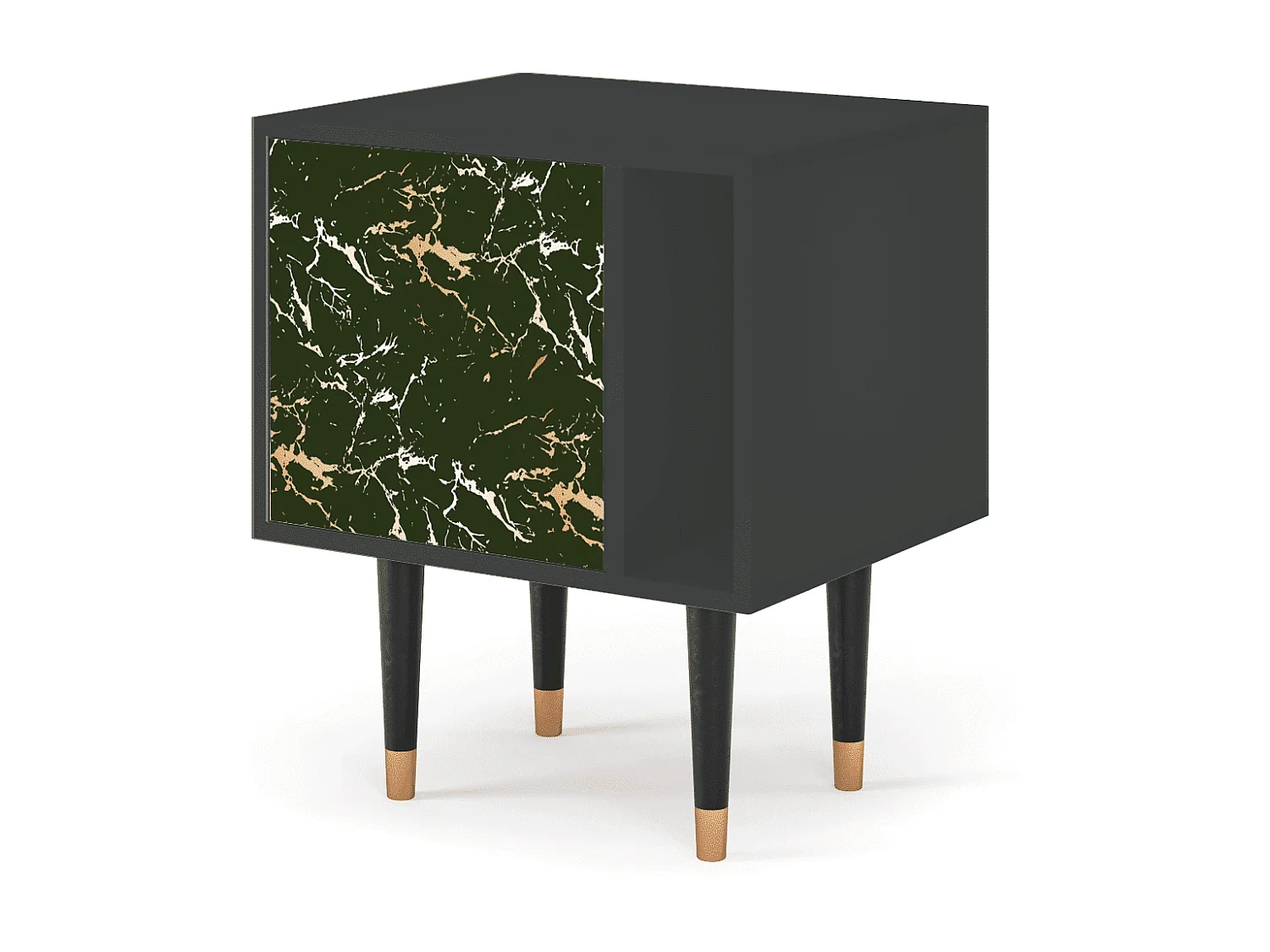 Criado-mudo - 57х69х48 cm - S2 - Amazon Forest, Antracite