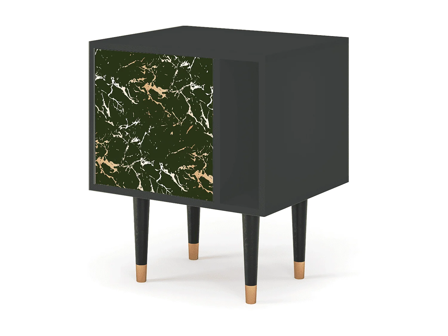 Criado-mudo - 57х69х48 cm - S2 - Amazon Forest, Antracite